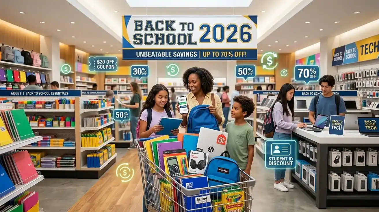 Ultimate Back-to-School Shopping Guide 2026: Save More with Coupons and Student Discounts